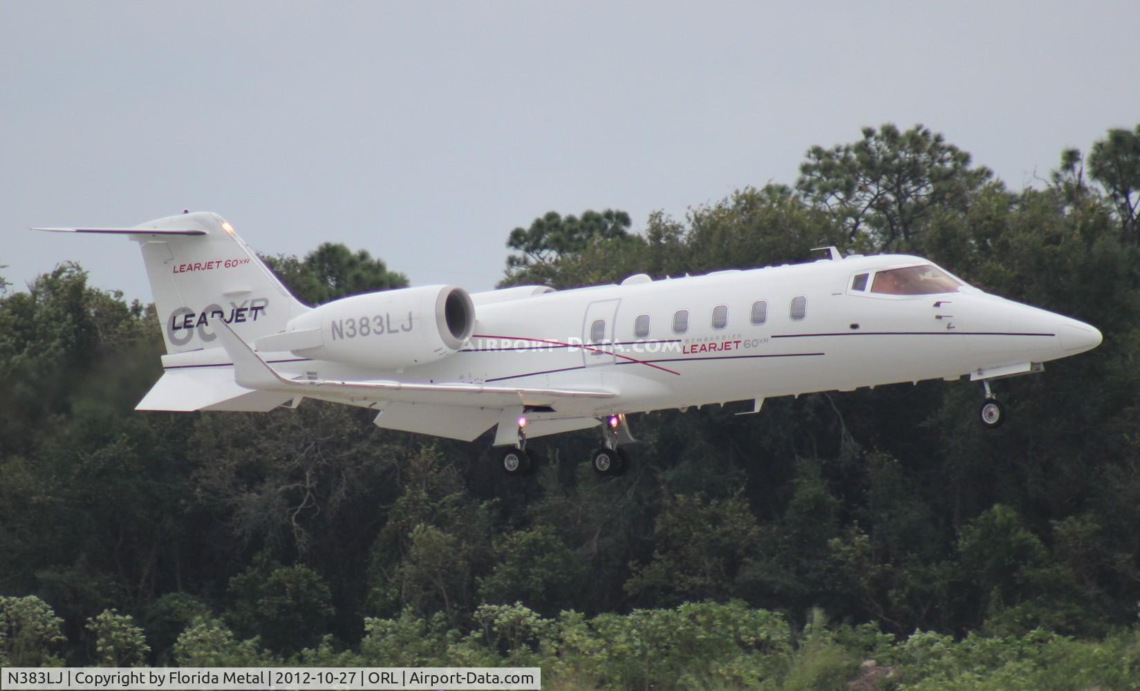 N383LJ, Learjet 60 C/N 60-383, Lear 60