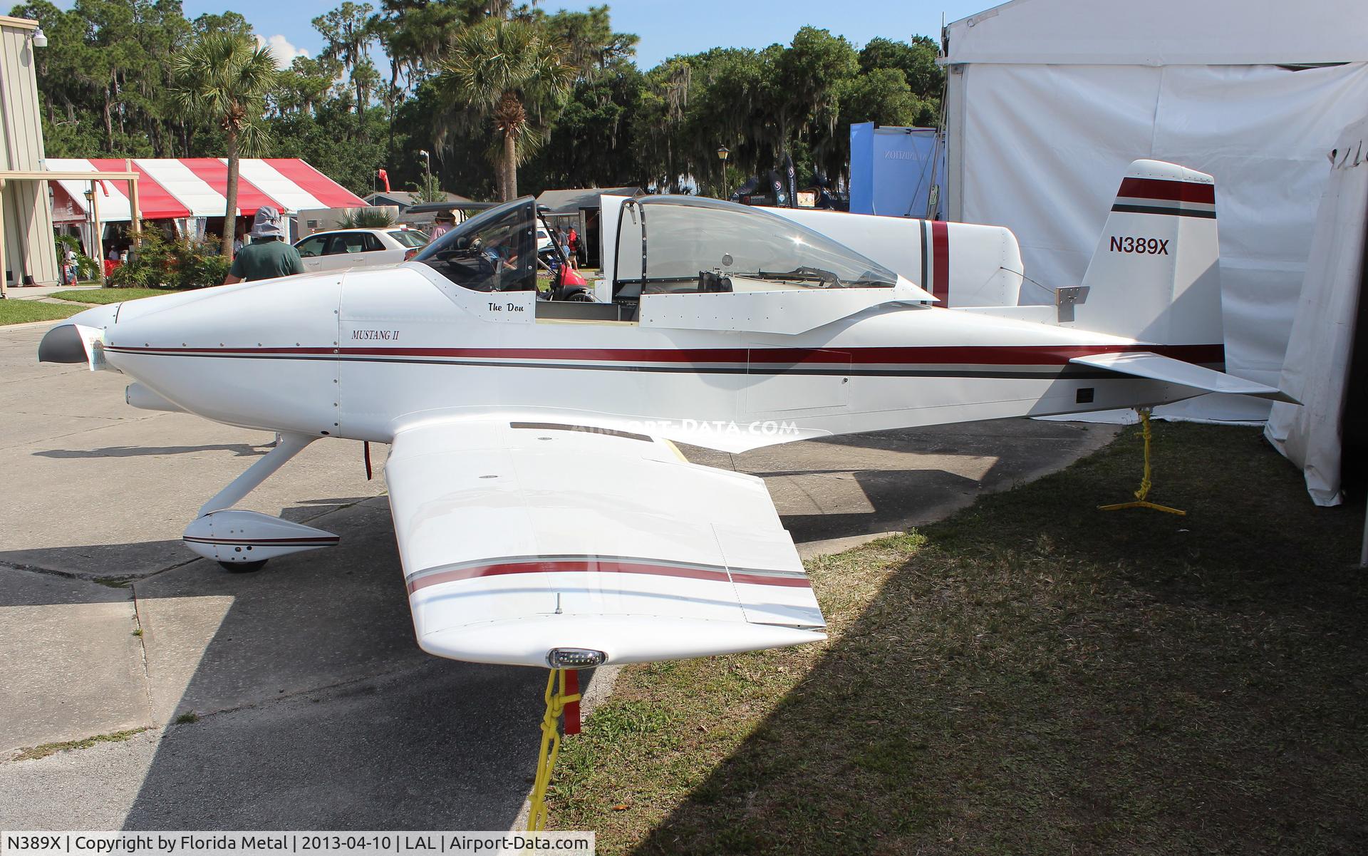 N389X, Bushby Mustang II C/N M-II-2050, Mustang II