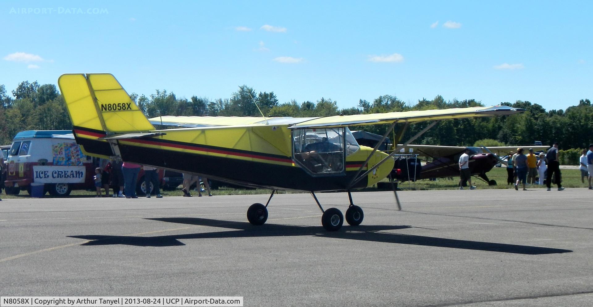 N8058X, Rans S-6ES Coyote II C/N 03021441, Taxiing to take off from Wheels and Wings Airshow