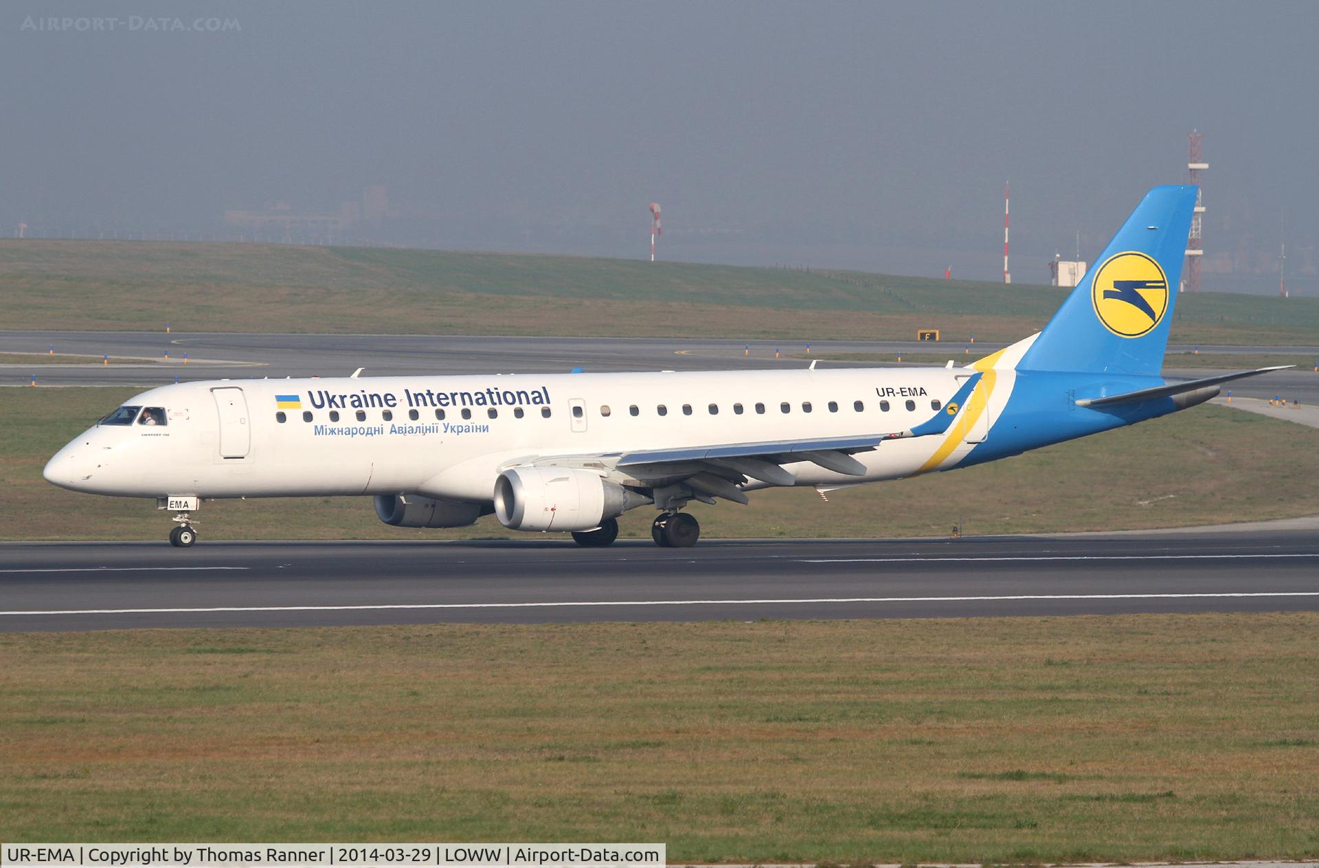 UR-EMA, 2011 Embraer 190LR (ERJ-190-100LR) C/N 19000494, Ukraine International Emb190