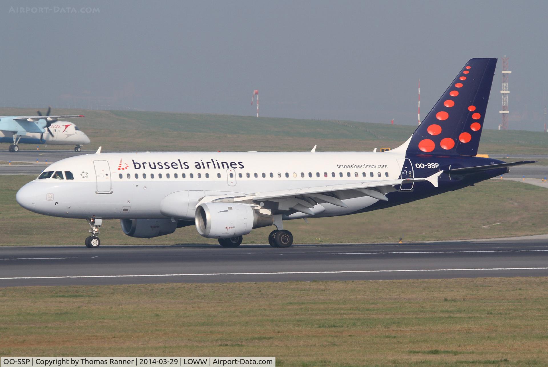 OO-SSP, 1996 Airbus A319-113 C/N 644, Brussels A320