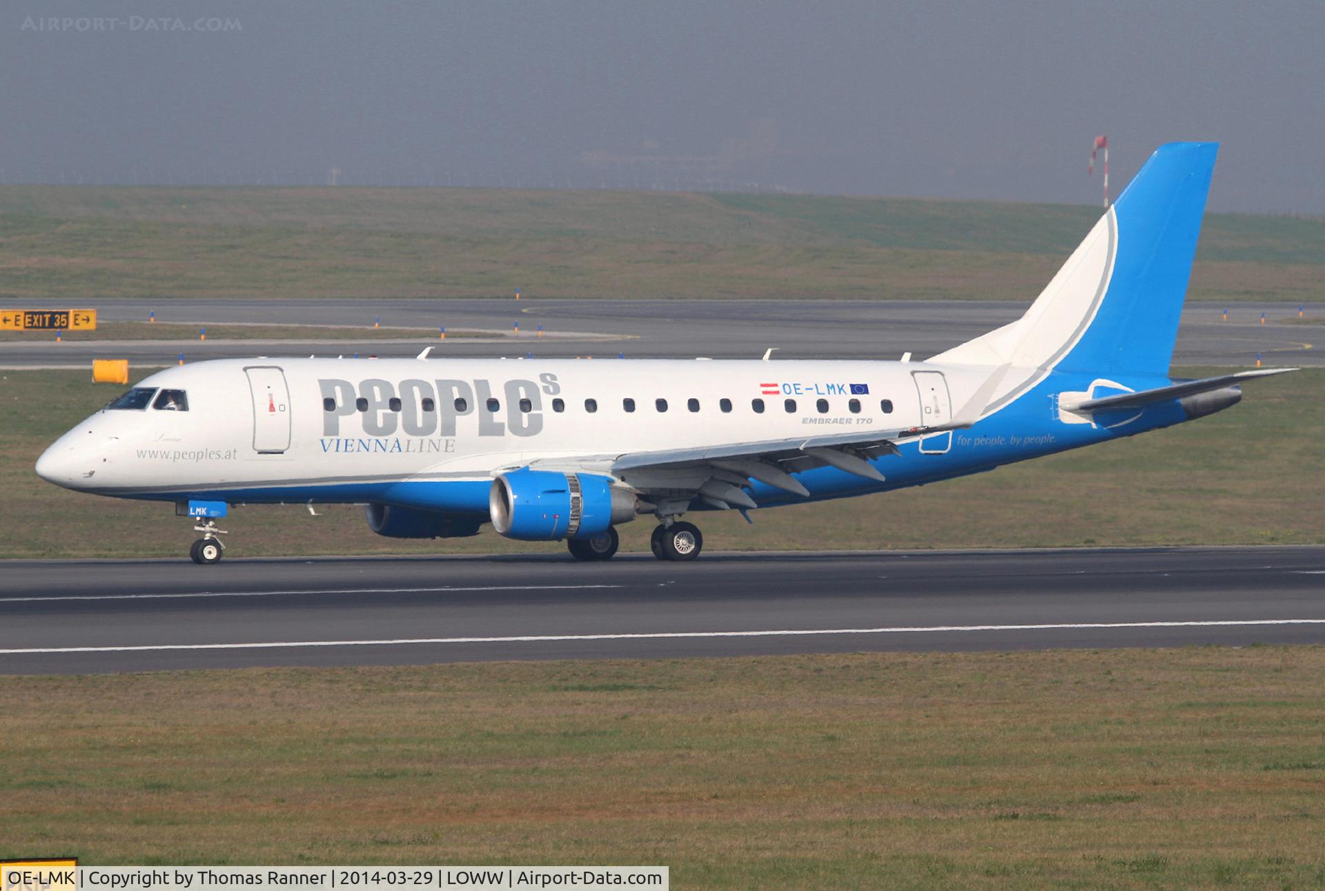 OE-LMK, 2006 Embraer 170LR (ERJ-170-100LR) C/N 17000150, Peoples Emb170