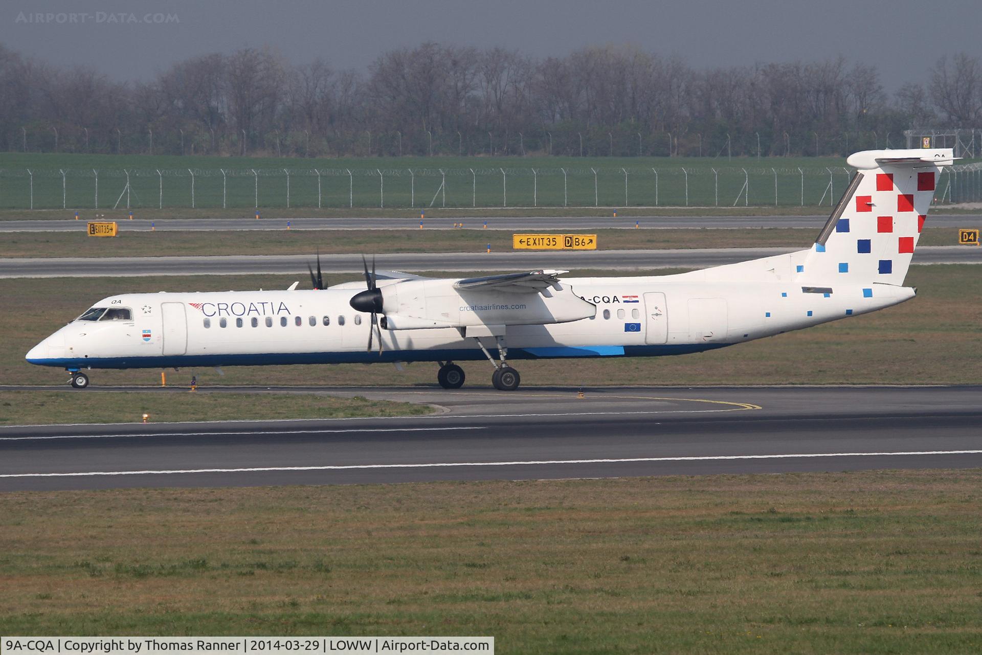 9A-CQA, 2008 De Havilland Canada DHC-8-402Q Dash 8 C/N 4205, Croatia DHC8