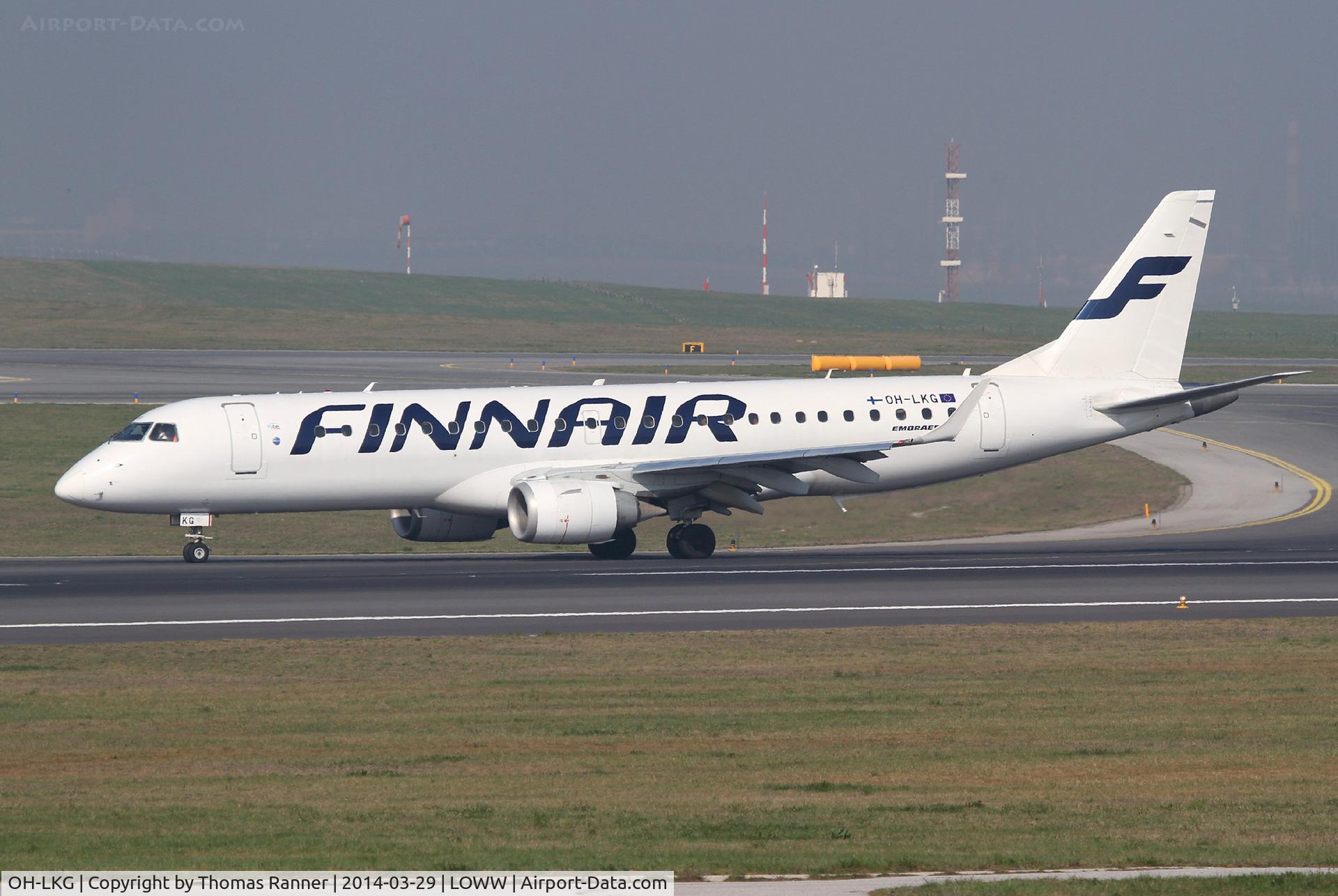 OH-LKG, 2007 Embraer 190LR (ERJ-190-100LR) C/N 19000079, Finnair Emb190