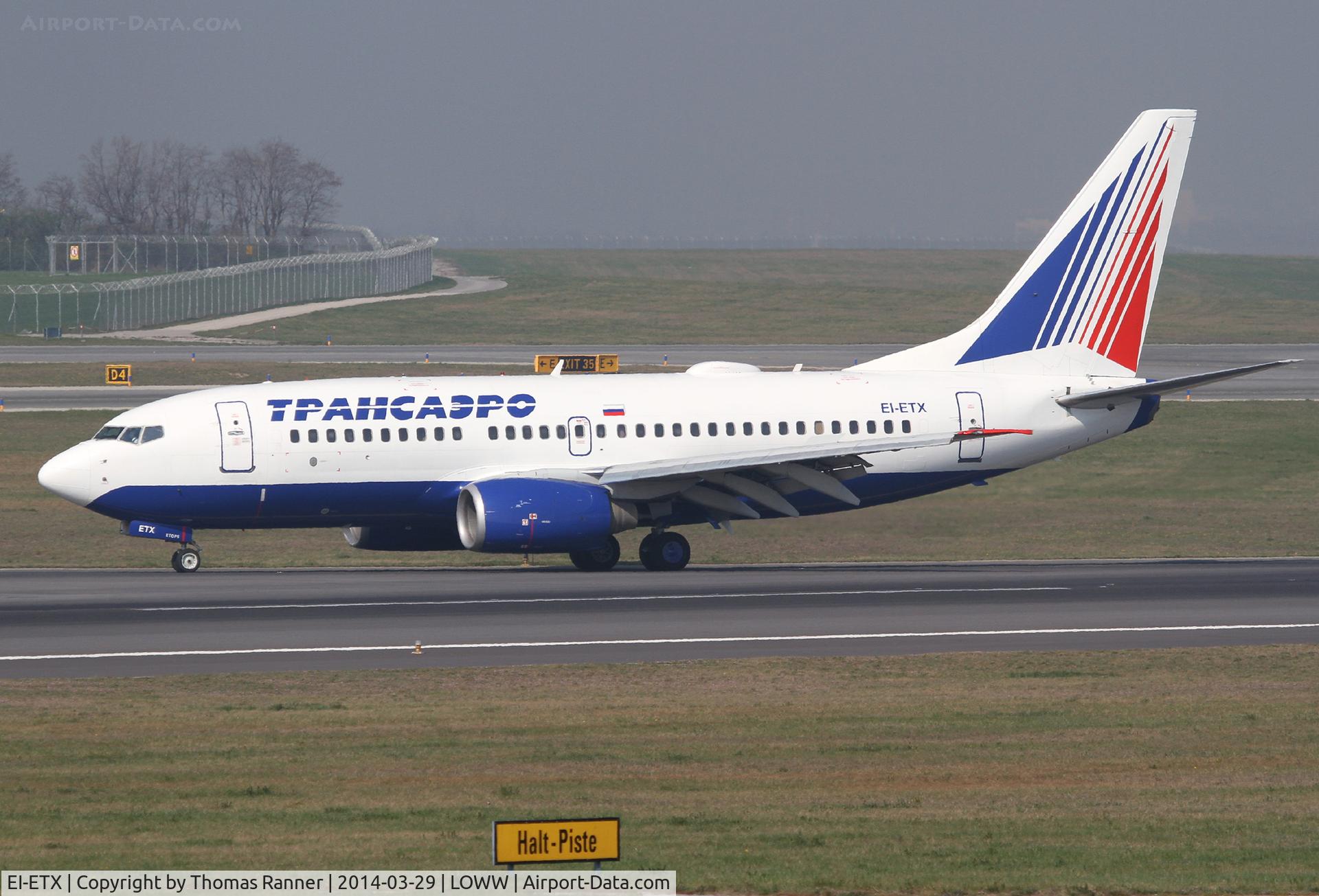 EI-ETX, 2005 Boeing 737-7Q8 C/N 29359, Transaero B737