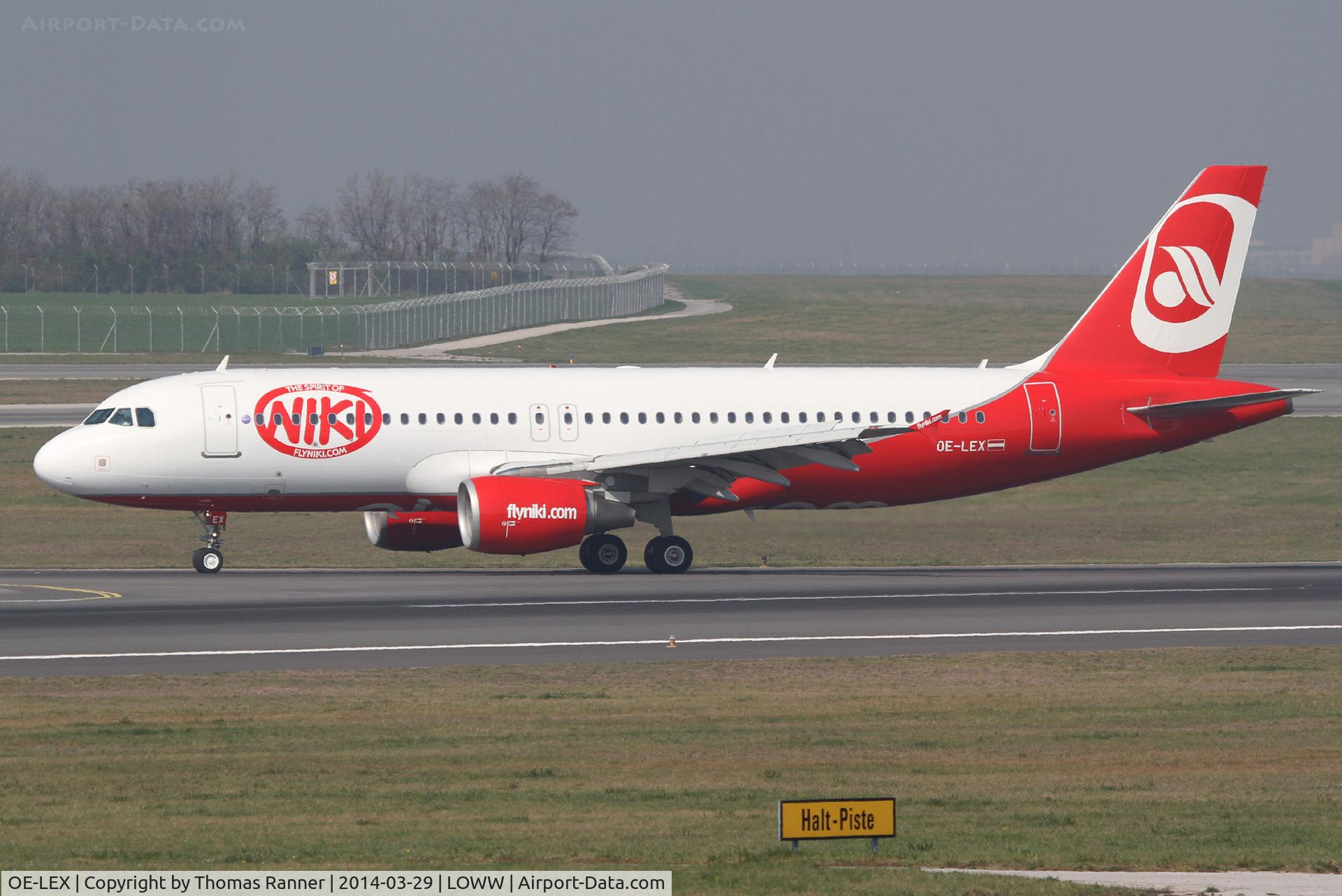 OE-LEX, 2006 Airbus A320-214 C/N 2867, Niki A320