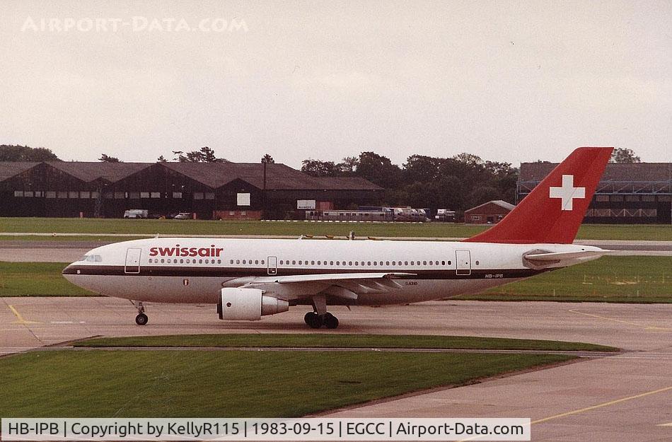 HB-IPB, 1983 Airbus A310-222 C/N 251, Manchester Ringway - Swissair