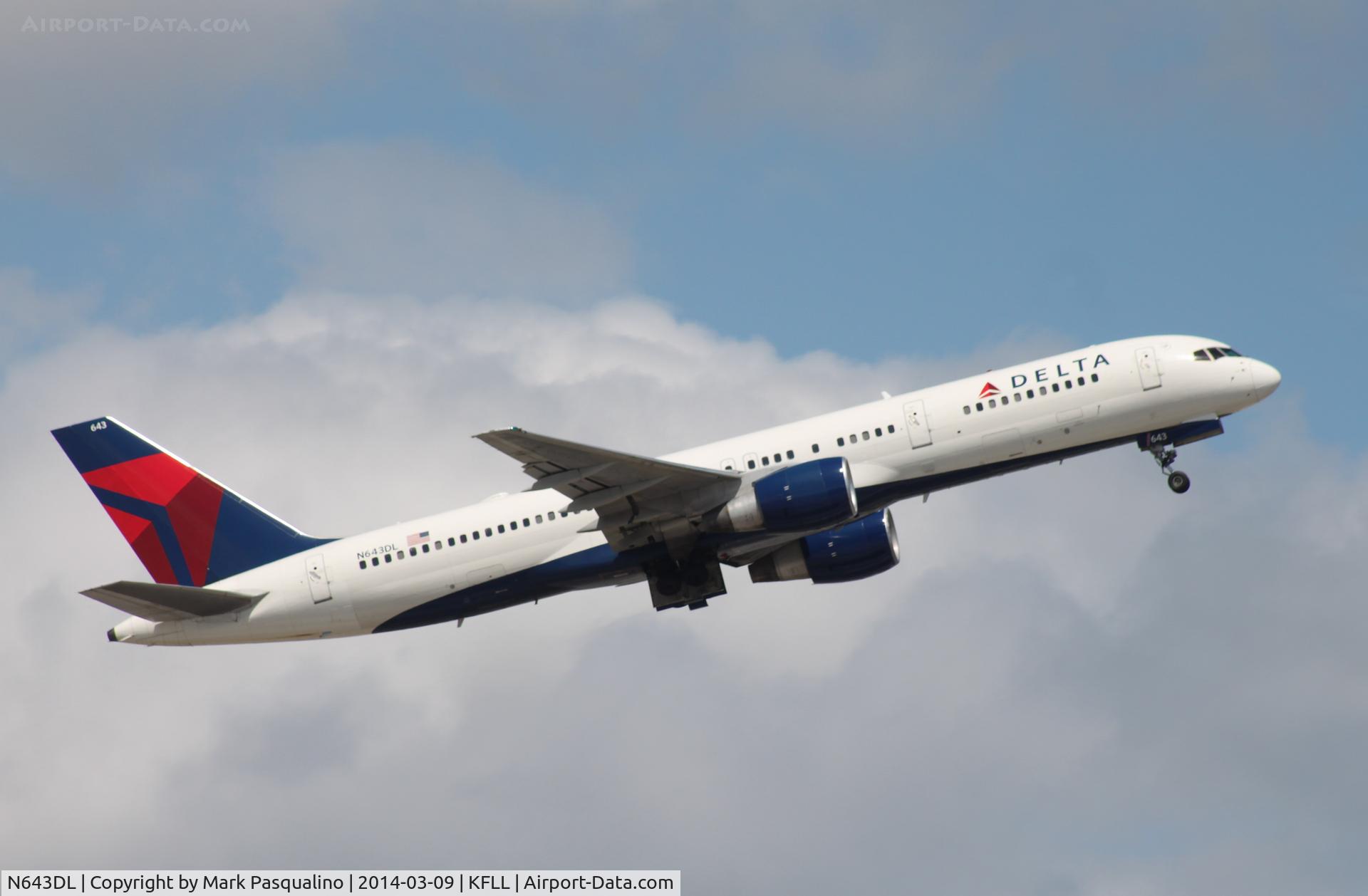 N643DL, 1989 Boeing 757-232 C/N 23997, Boeing 757-200