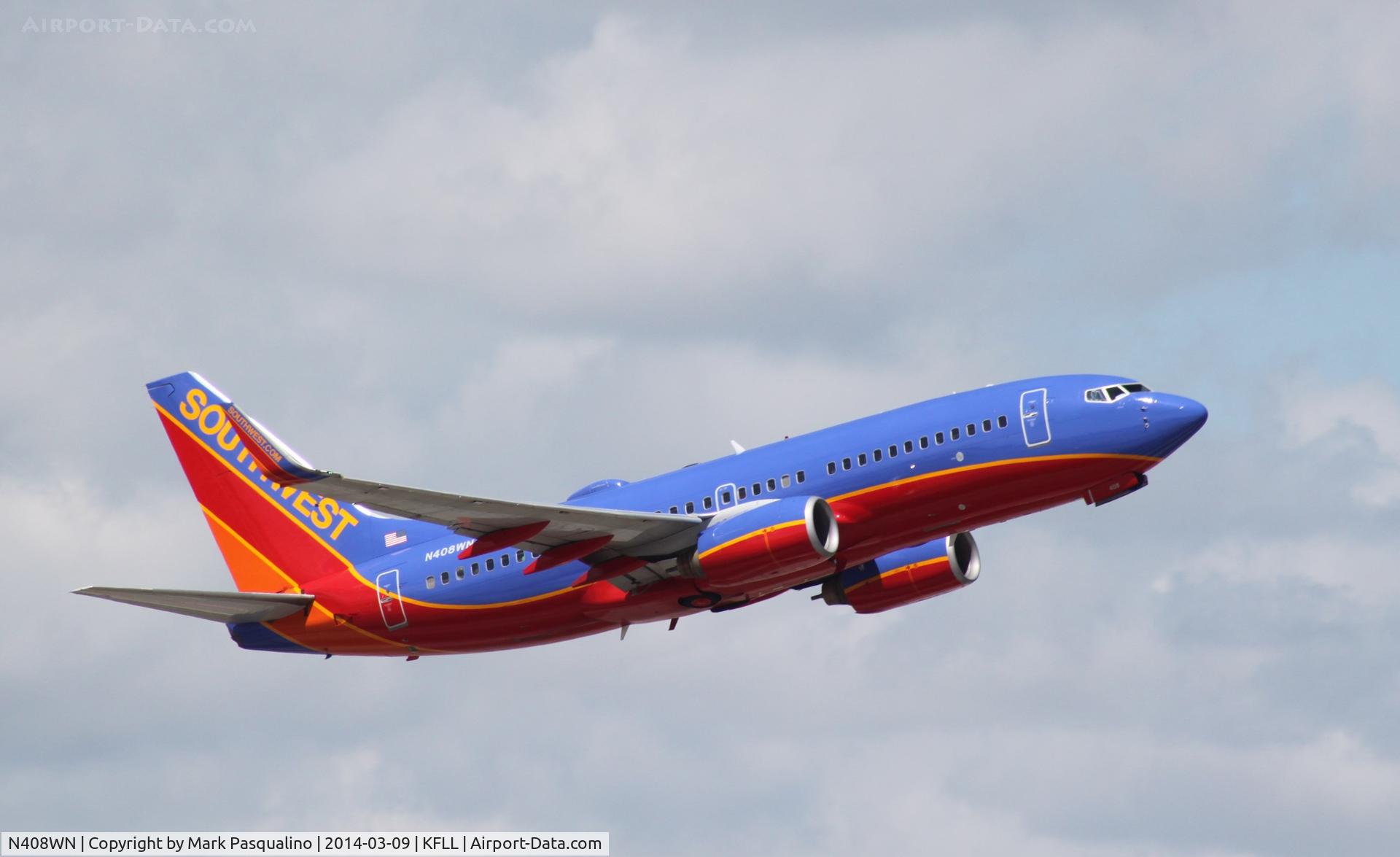 N408WN, 2001 Boeing 737-7H4 C/N 27895, Boeing 737-700