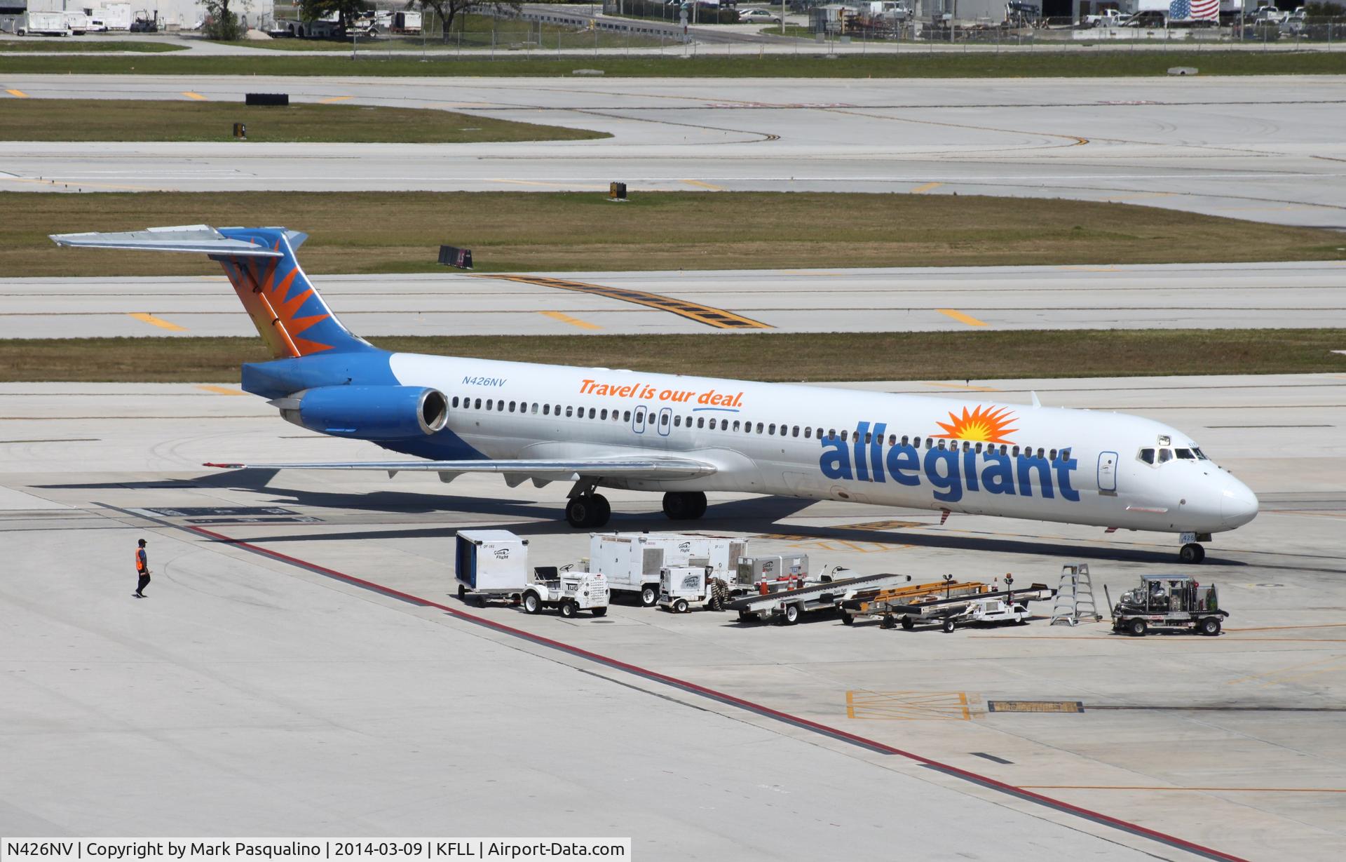 N426NV, 1986 McDonnell Douglas MD-82 (DC-9-82) C/N 49437, MD-82