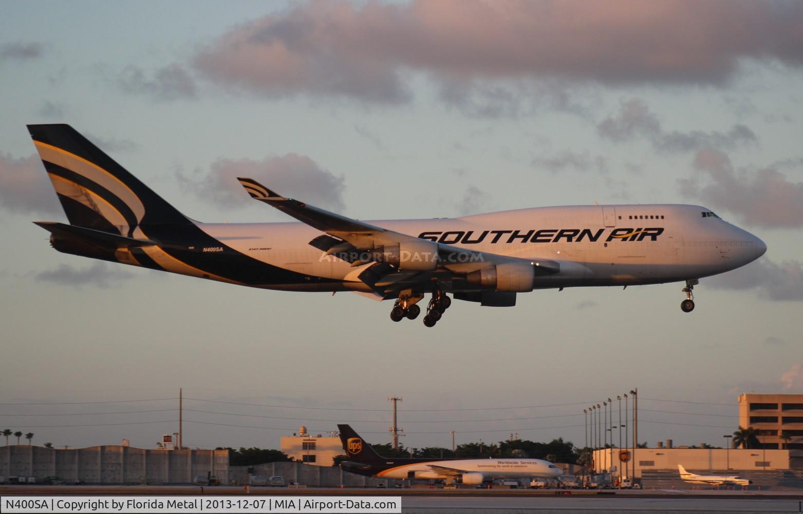 N400SA, 1993 Boeing 747-400 C/N 27068, Southern Air 747-400