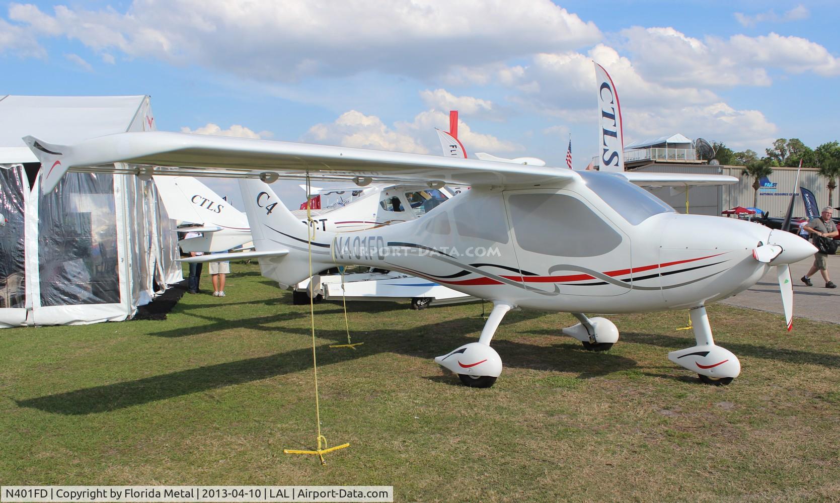 N401FD, 2011 Flight Design C4 C/N 1 (N401FD), Flight Design C4
