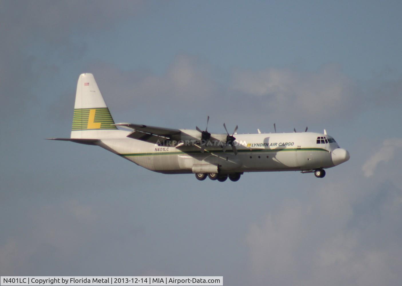 N401LC, 1975 Lockheed L-100-30 Hercules (L-382) C/N 382-4606, Lynden Air Cargo L382 Hercules