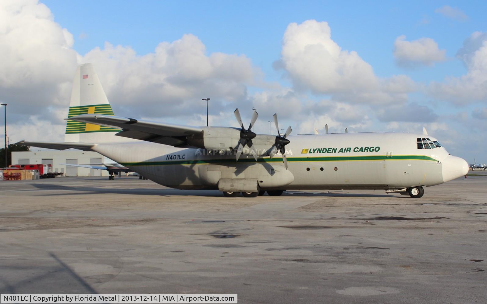 N401LC, 1975 Lockheed L-100-30 Hercules (L-382) C/N 382-4606, Lynden Cargo L382G