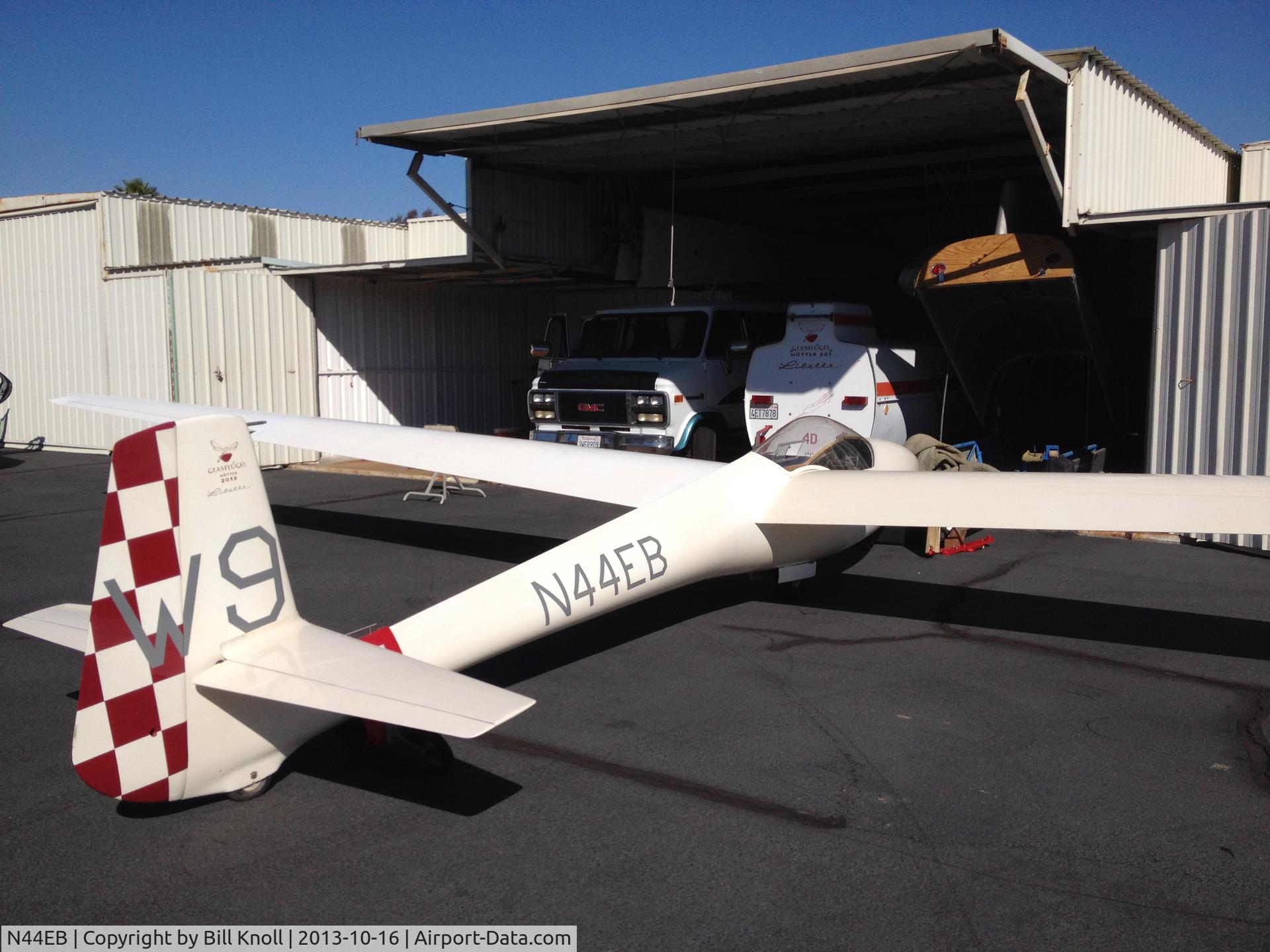 N44EB, 1973 Glasflugel STD LIBELLE 201B C/N 379, First assembly since 1999