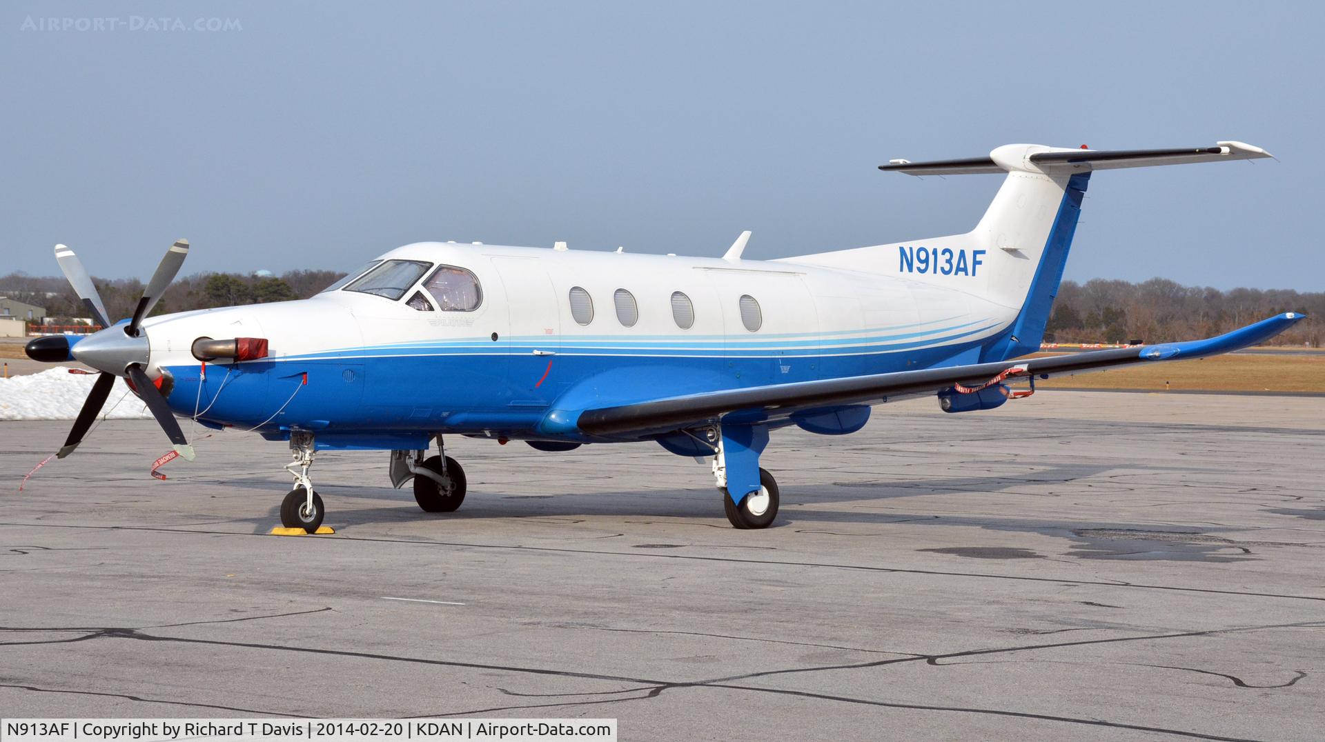 N913AF, 2008 Pilatus PC-12/47E C/N 1013, 2008 Pilatus PC-12/47E in Danville Va.