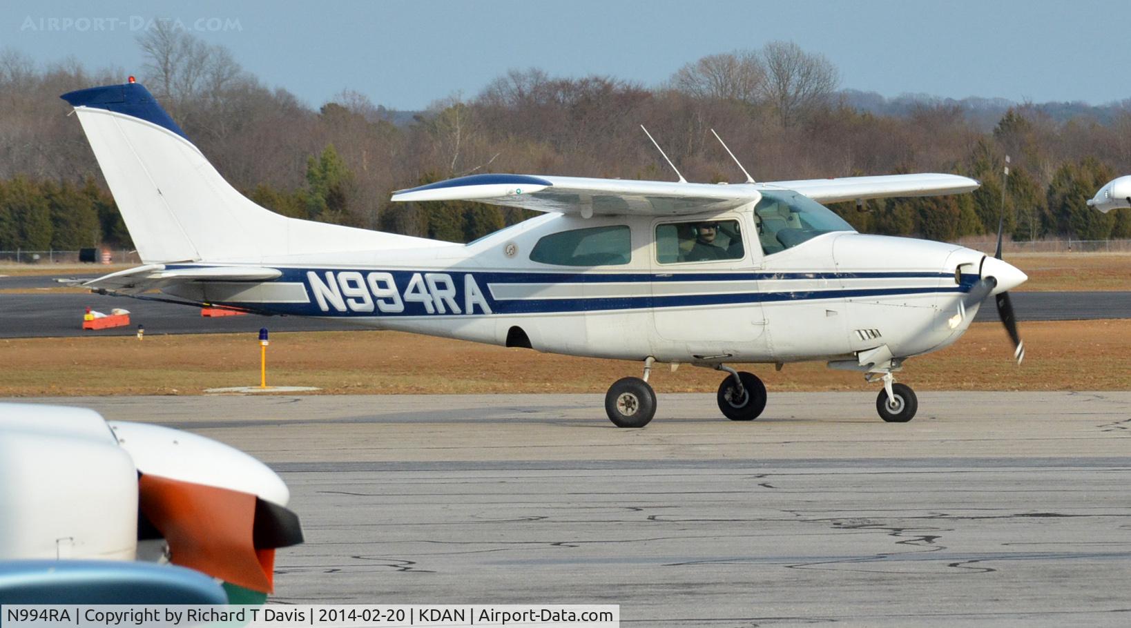 N994RA, 1978 Cessna 210M Centurion C/N 21062649, 1978 Cessna 210 M in Danville Va.