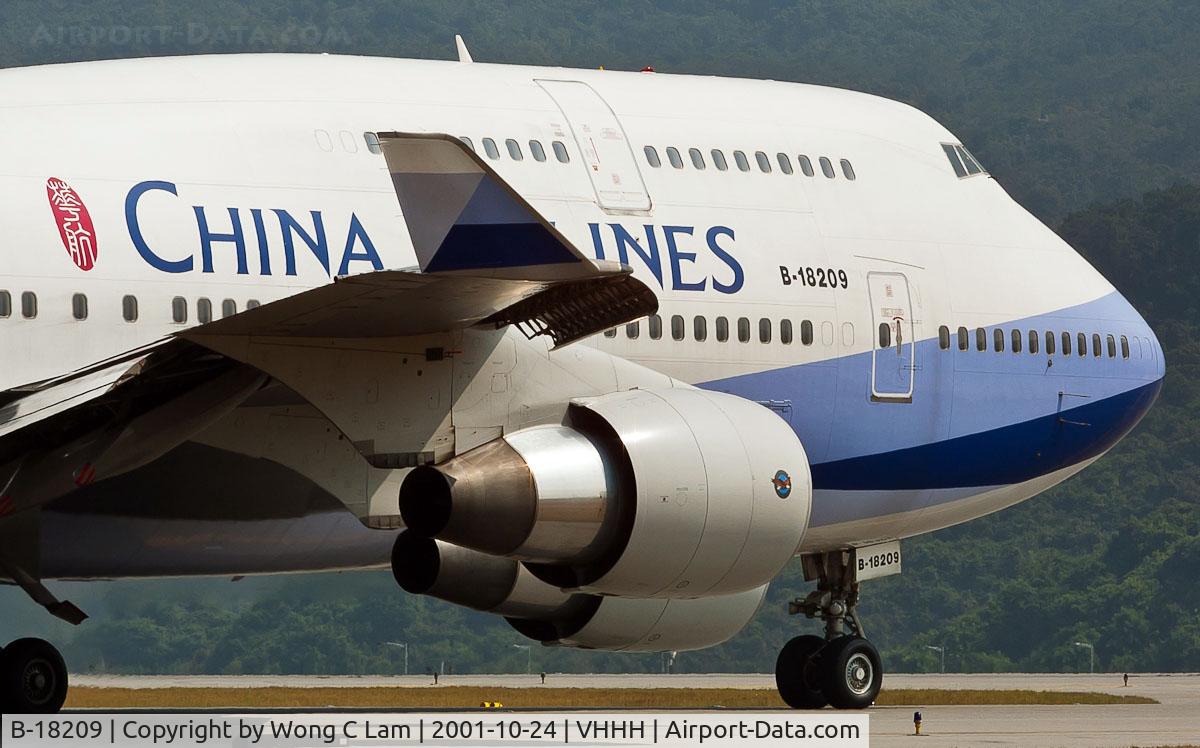 B-18209, 1999 Boeing 747-409 C/N 29906, China Airlines