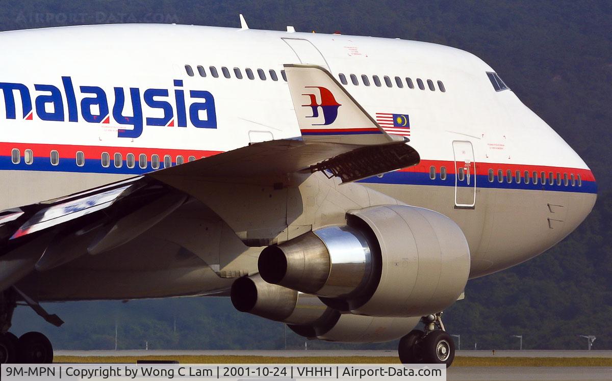 9M-MPN, 2000 Boeing 747-4H6 C/N 28432, Malaysia Airlines