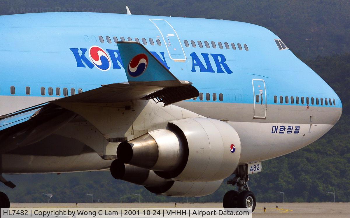 HL7482, 1991 Boeing 747-4B5 C/N 25205, Korean Air Lines