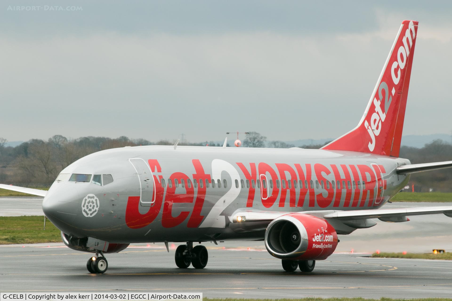 G-CELB, 1986 Boeing 737-377 C/N 23664, jet 2 yorkshire