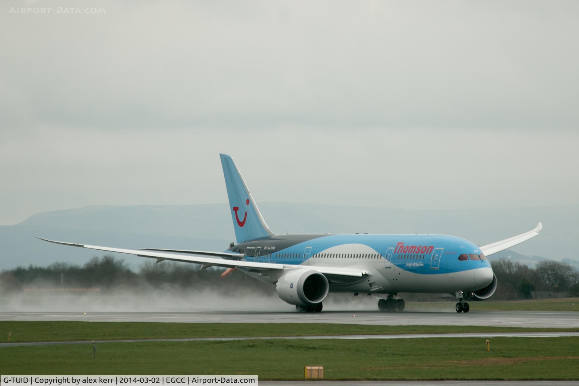 G-TUID, 2013 Boeing 787-8 Dreamliner C/N 36424, angel of the sky