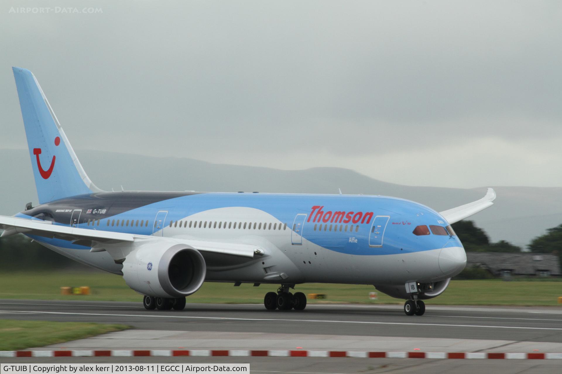 G-TUIB, 2013 Boeing 787-8 Dreamliner C/N 34423, alfie at manchester 787 dreamliner thomson
