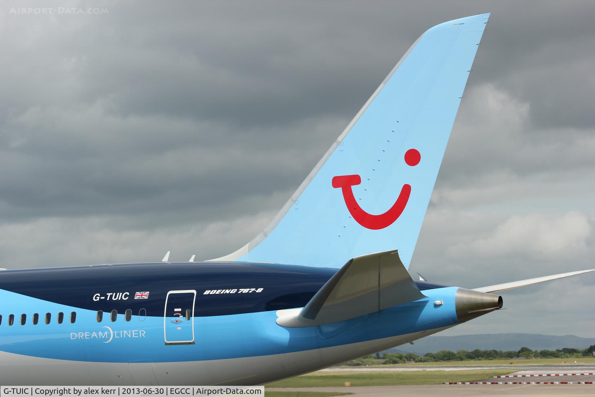 G-TUIC, 2013 Boeing 787-8 Dreamliner C/N 34424, dream maker at manchester 787 dreamliner thomson