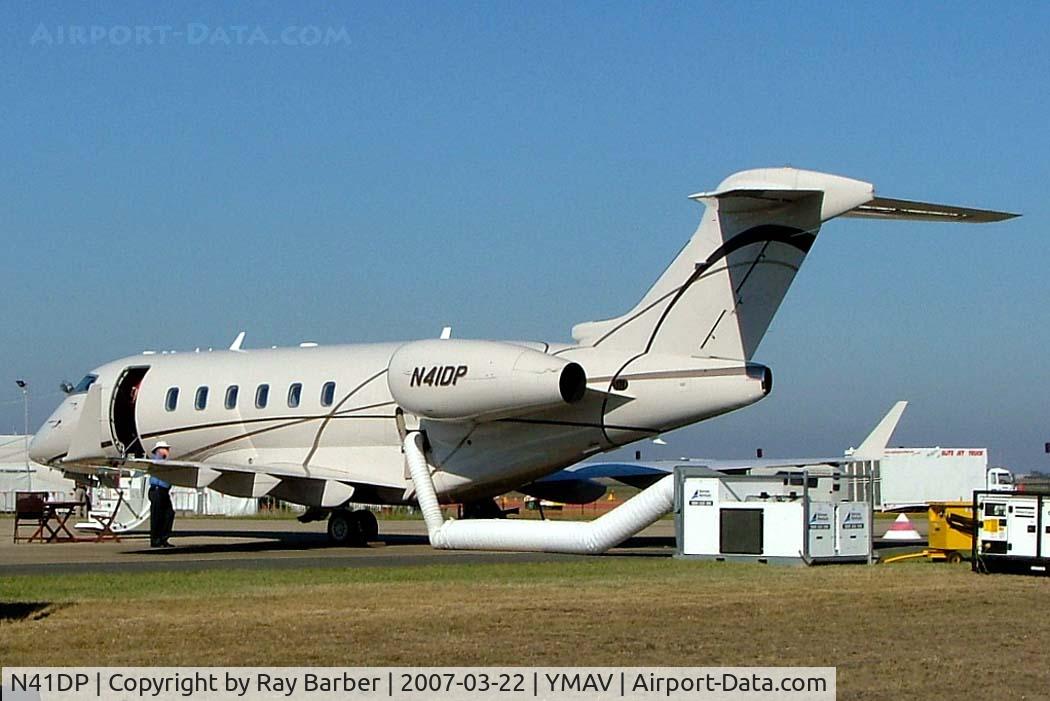 N41DP, 2004 Bombardier Challenger 300 (BD-100-1A10) C/N 20010, Bombardier Challenger 300 [20010] Avalon~VH 22/03/2007