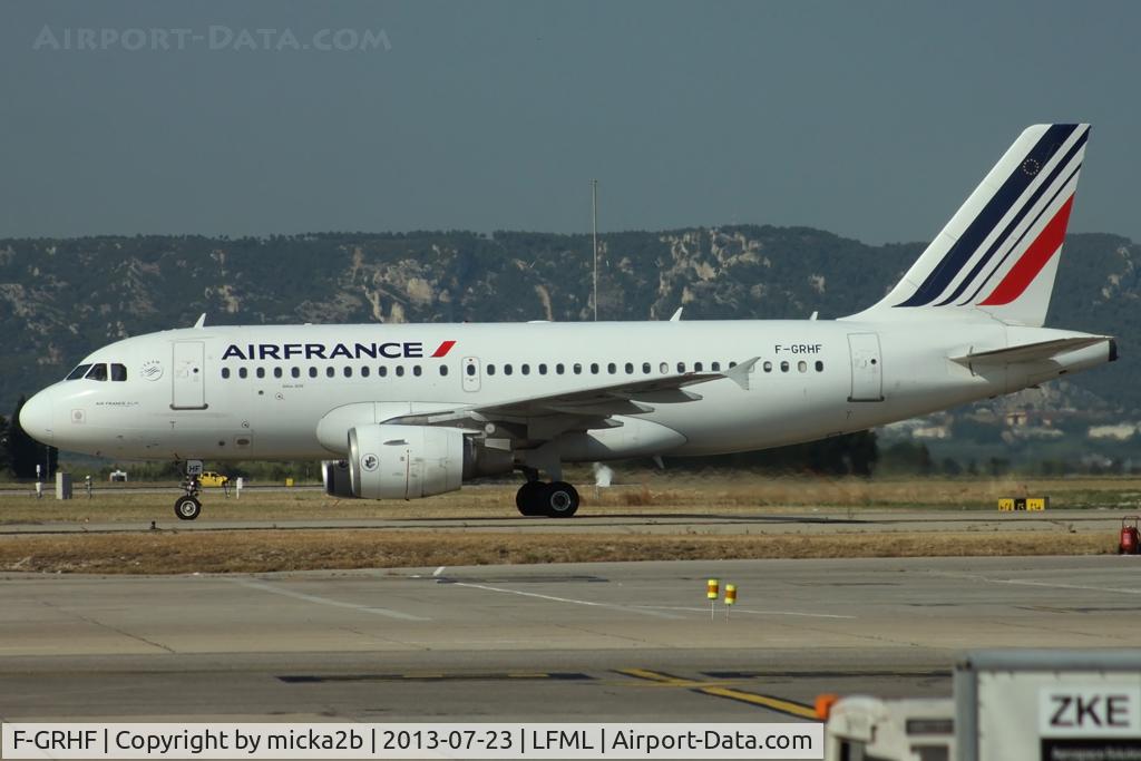F-GRHF, 1999 Airbus A319-111 C/N 1025, Taxiing