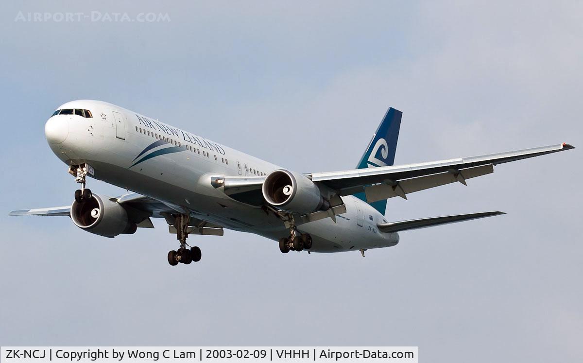 ZK-NCJ, 1995 Boeing 767-319/ER C/N 26915, Air New Zealand