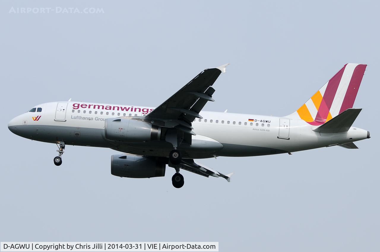 D-AGWU, 2013 Airbus A319-132 C/N 5457, Germanwings