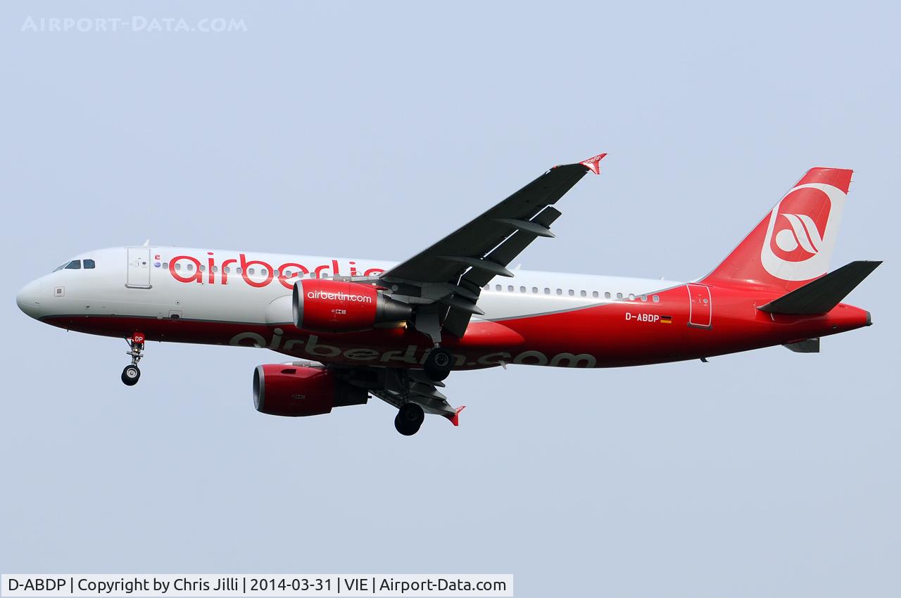 D-ABDP, 2007 Airbus A320-214 C/N 3093, Air Berlin