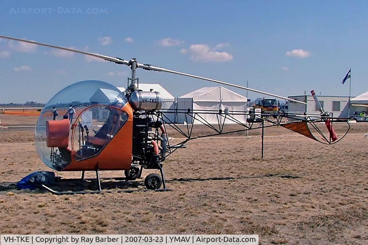VH-TKE, 1999 Canadian Home Rotors Safari C/N 0307N, Canadian Home Rotors Baby Belle [BB 0307N] Avalon~VH 23/03/2007