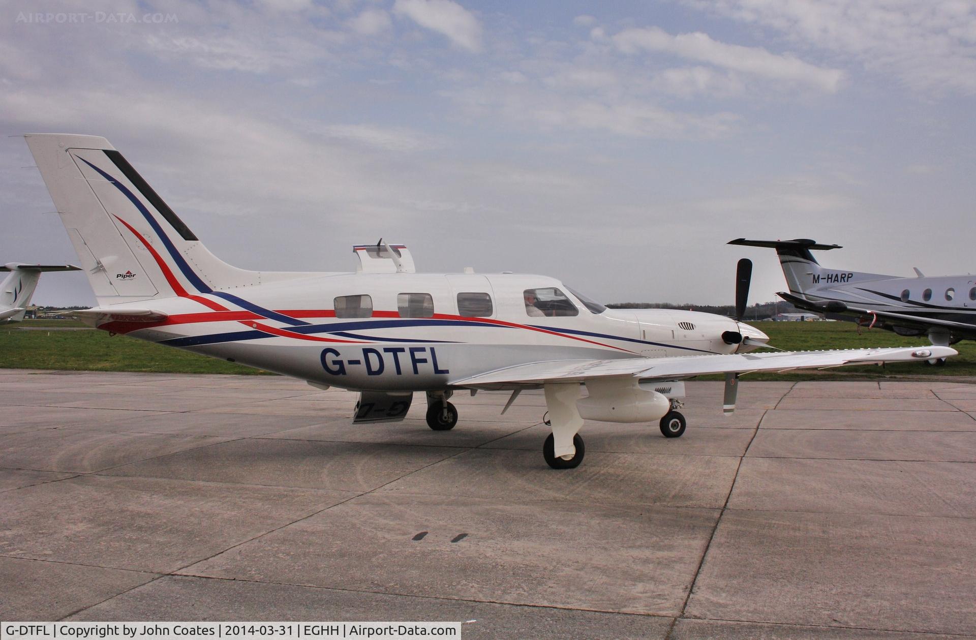 G-DTFL, 2007 Piper PA-46-500TP Malibu Meridian C/N 4697309, At Pilatus Centre