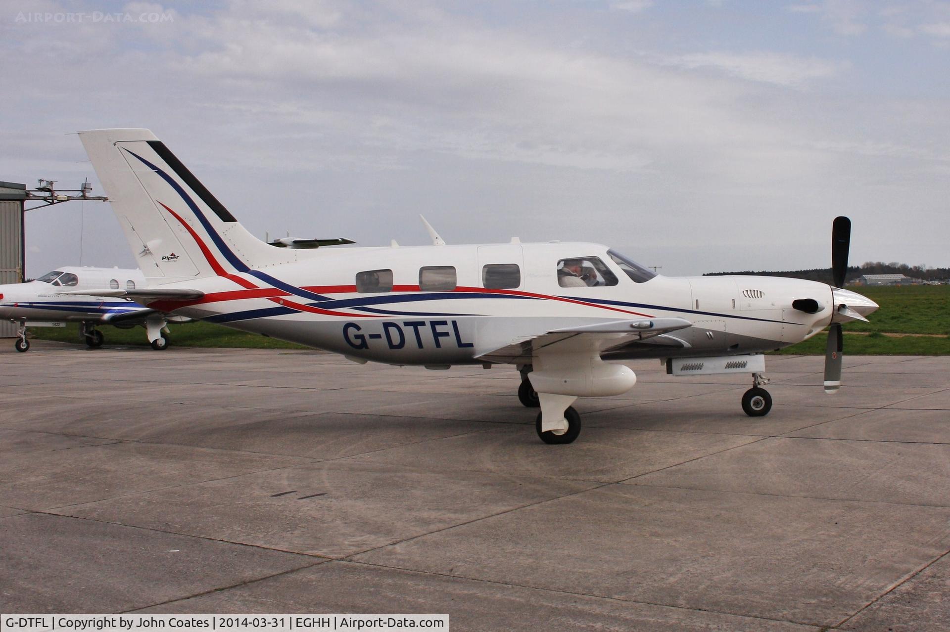 G-DTFL, 2007 Piper PA-46-500TP Malibu Meridian C/N 4697309, At Pilatus Centre