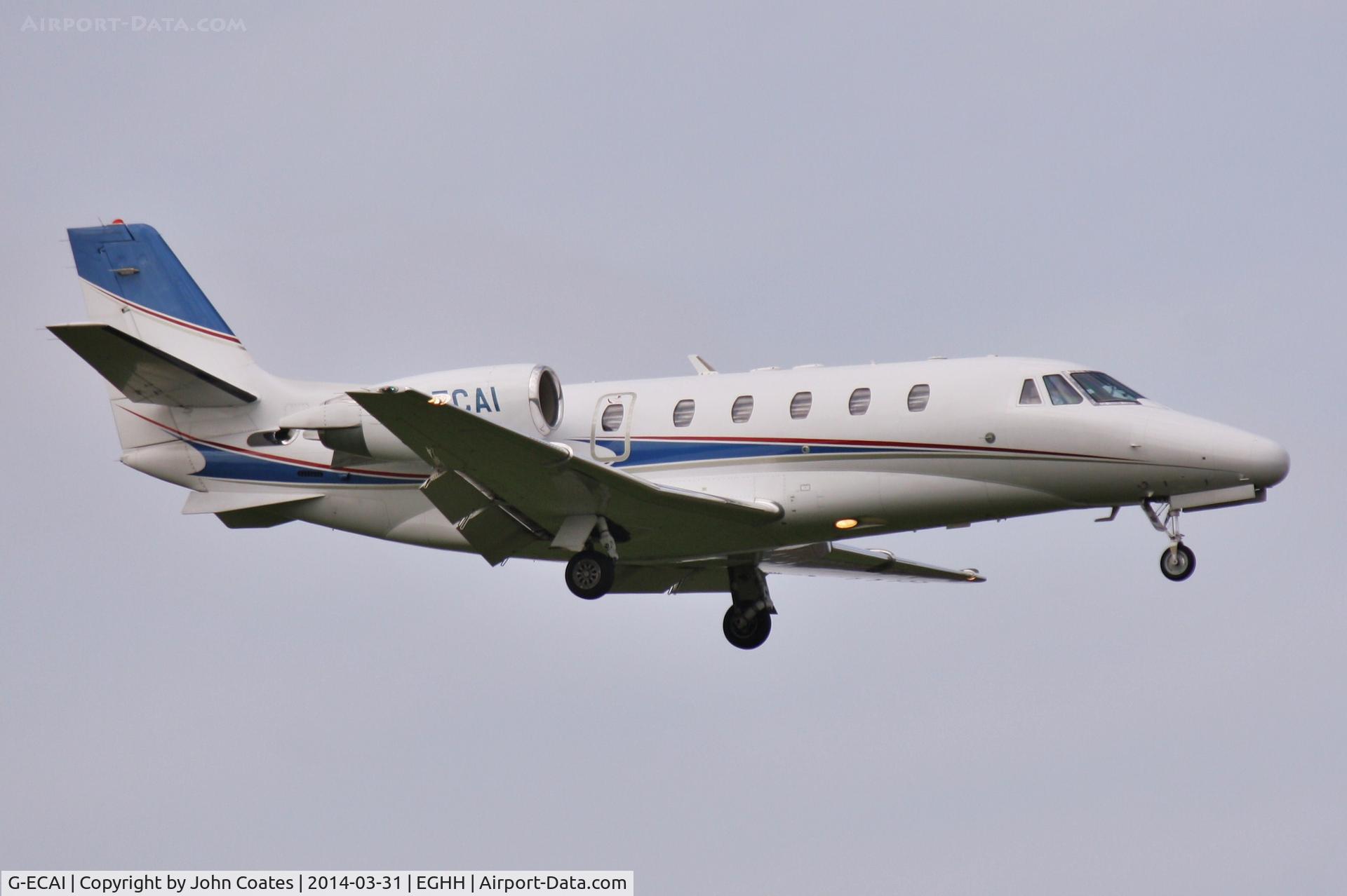 G-ECAI, 2006 Cessna 560XL Citation XLS C/N 560-5631, Finals to 08