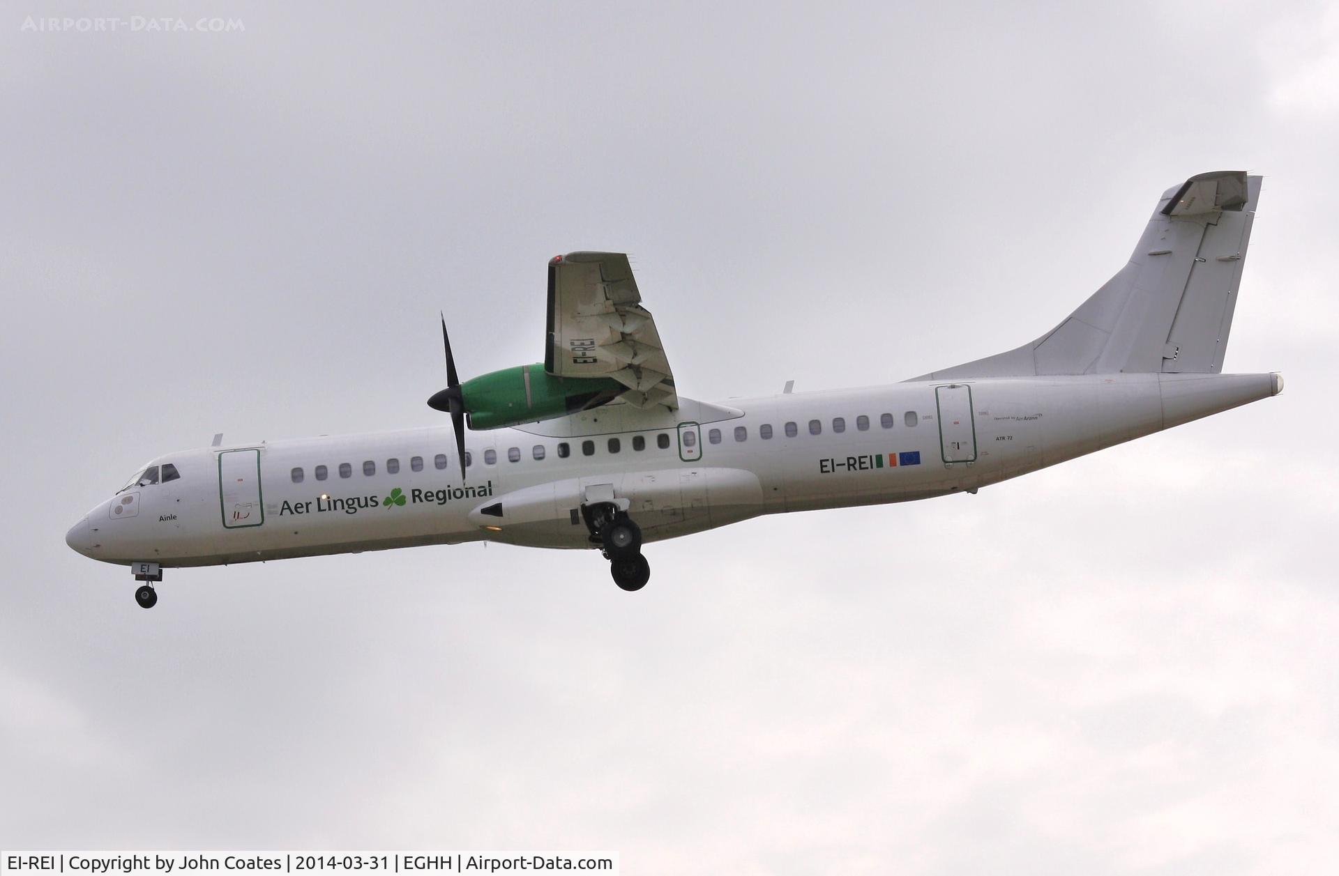 EI-REI, 1991 ATR 72-201 C/N 267, Arriving 08