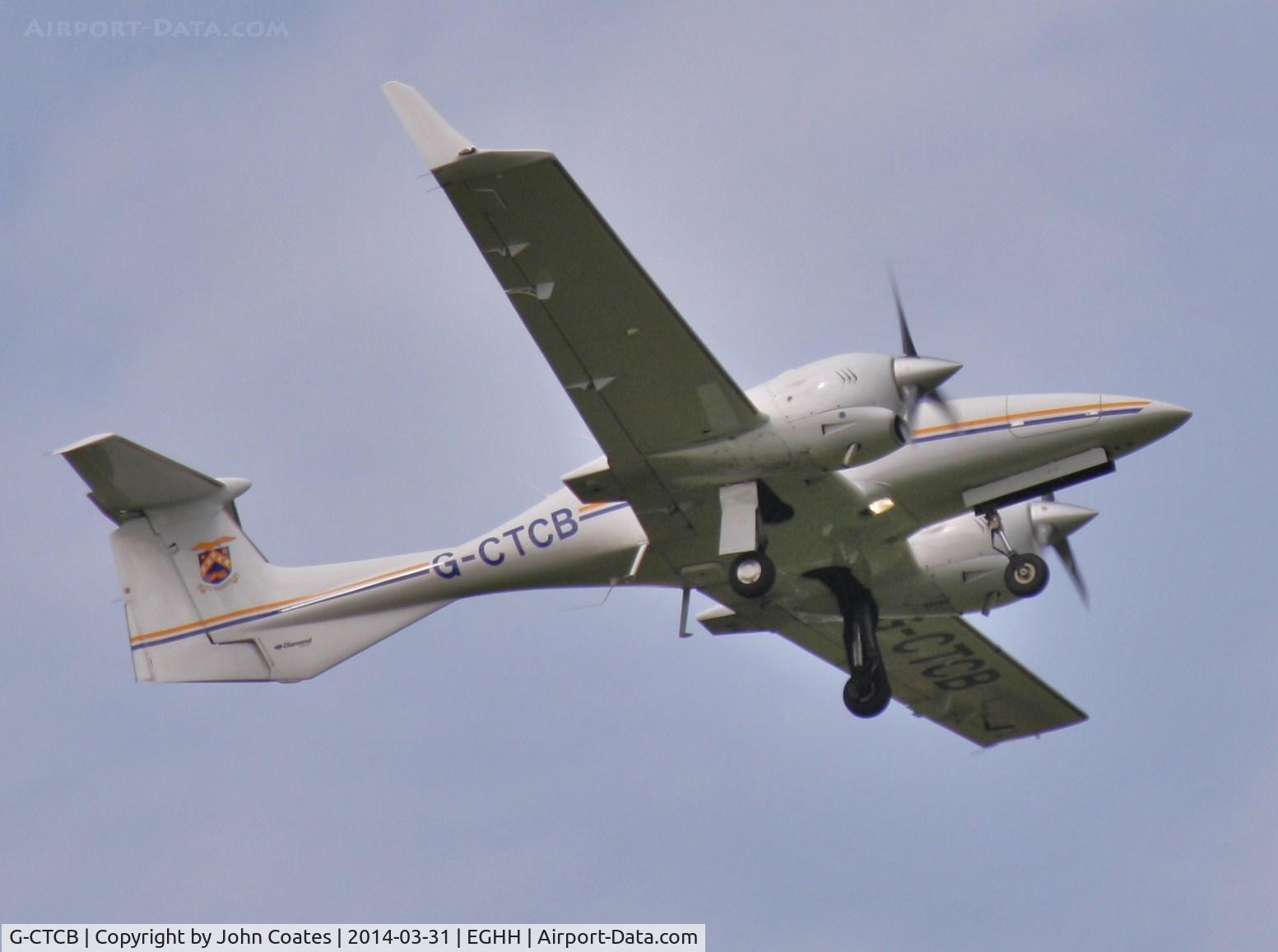 G-CTCB, 2005 Diamond DA-42 Twin Star C/N 42.083, Training