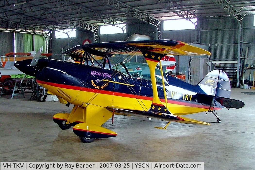 VH-TKV, 1996 Pitts S-2B Special C/N 5350, Christen S-2B Special [5350] Camden~VH 25/03/2007