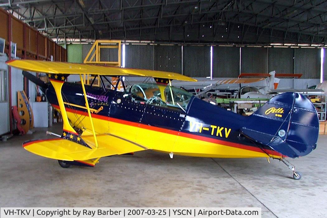 VH-TKV, 1996 Pitts S-2B Special C/N 5350, Christen S-2B Special [5350] Camden~VH 25/03/2007