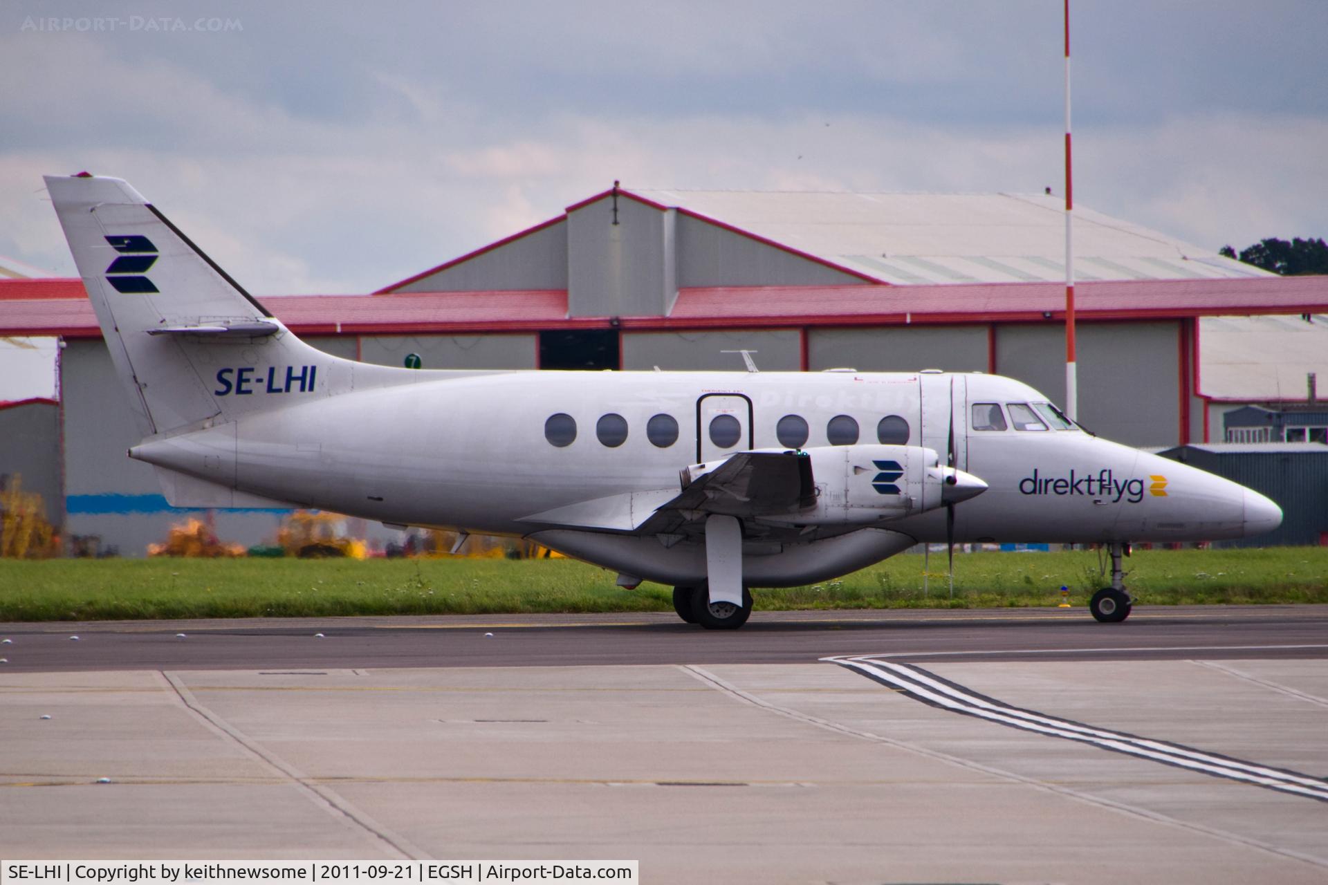 SE-LHI, 1988 British Aerospace BAe-3201 Jetstream Super 31 C/N 841, Nice evening visitor !