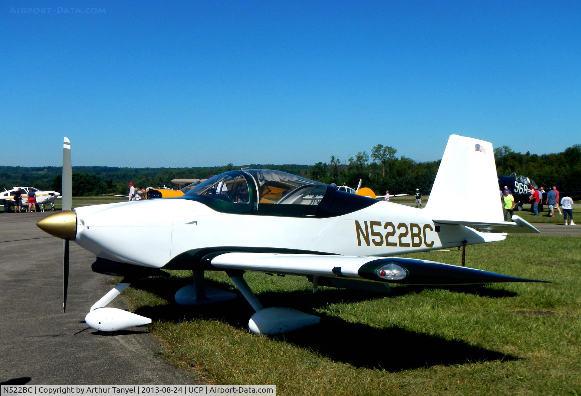 N522BC, Vans RV-7A C/N 71597, On display @ UCP Wheels and Wings Airshow