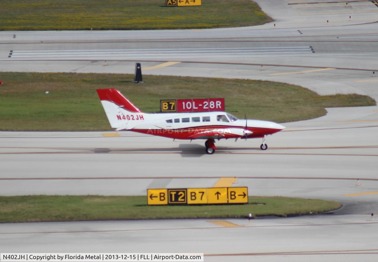 N402JH, 1980 Cessna 402C C/N 402C0500, Cessna 402C