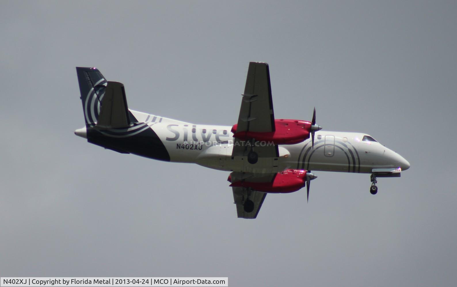 N402XJ, 1996 Saab 340B+ C/N 340B-402, Silver Airways Saab 340B