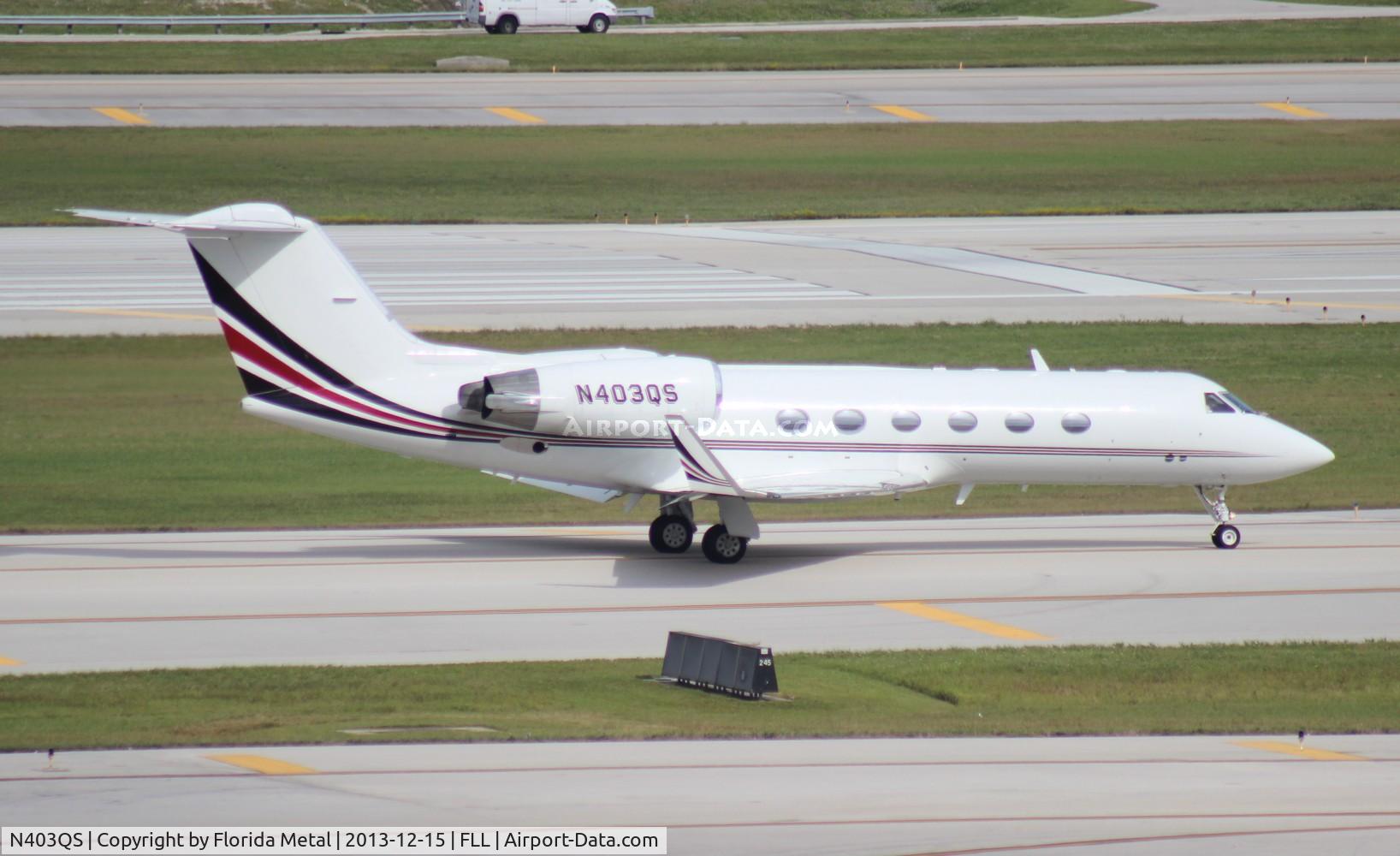 N403QS, 2000 Gulfstream Aerospace G-IV C/N 1403, Gulfstream IV