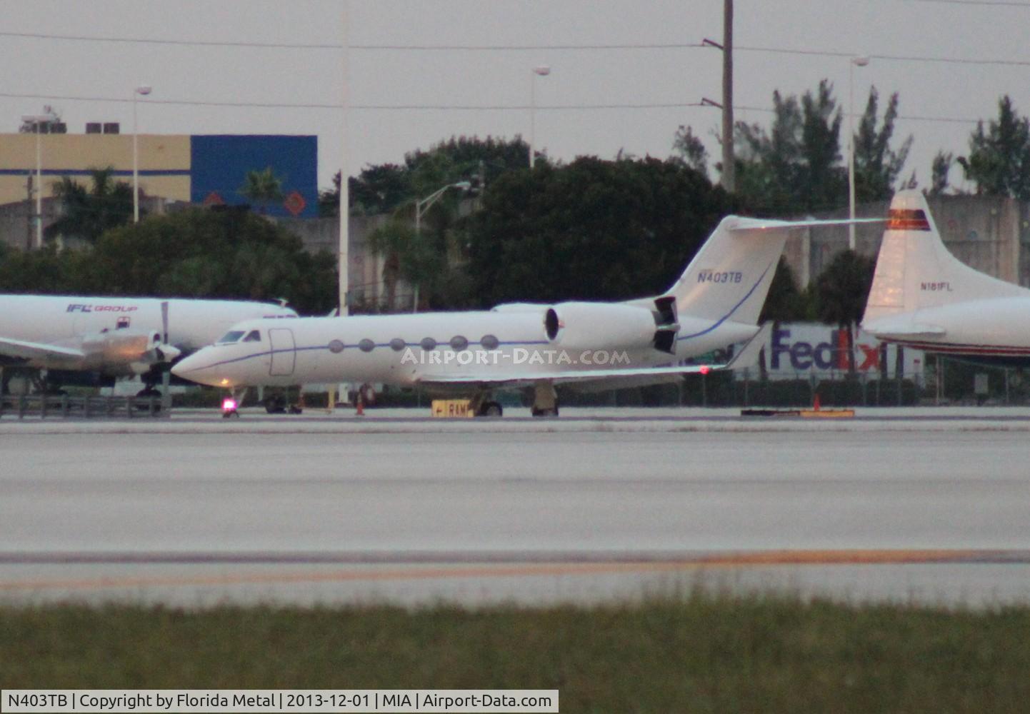 N403TB, 1992 Gulfstream Aerospace G-IV C/N 1191, Gulfstream IV