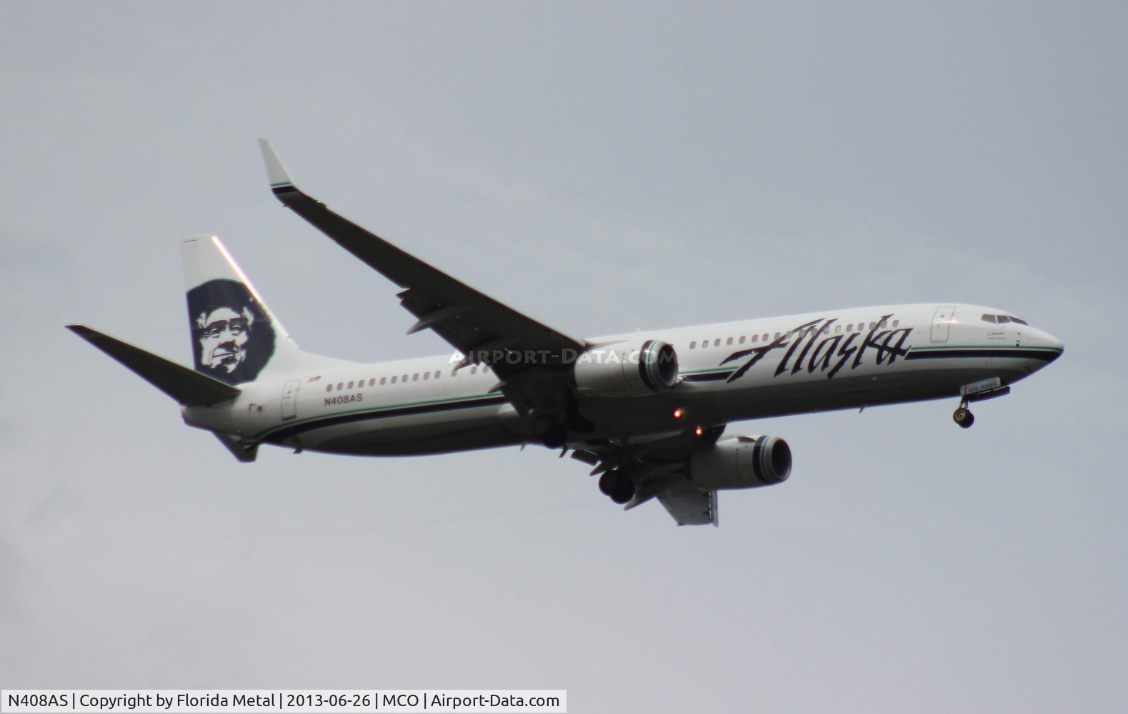 N408AS, 2013 Boeing 737-990/ER C/N 41732, Alaska 737-900
