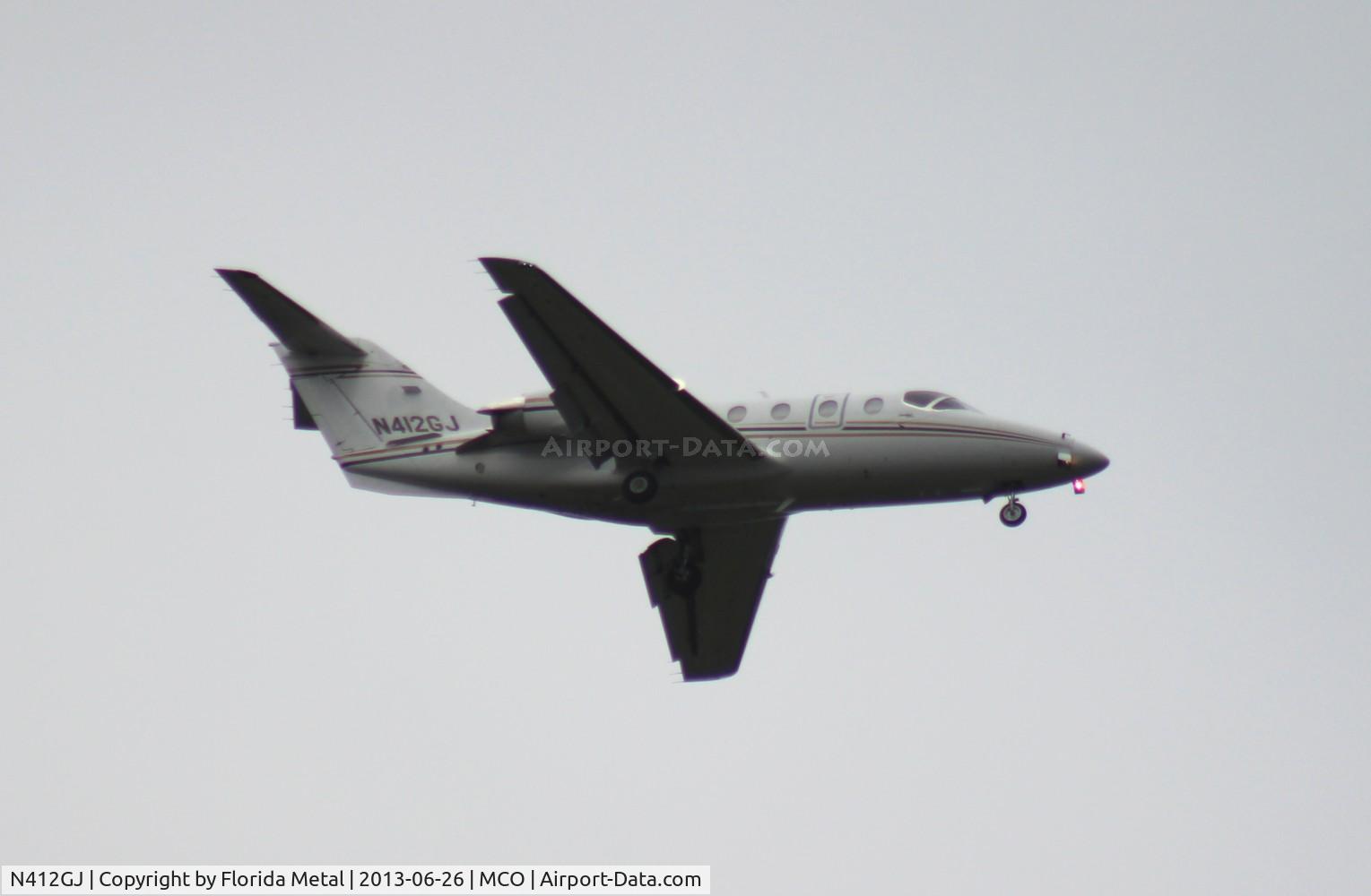 N412GJ, Raytheon Aircraft Company 400A C/N RK-412, Beech 400A
