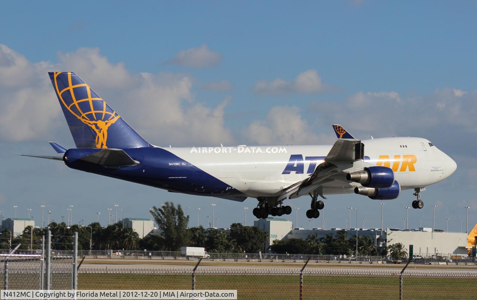 N412MC, 2000 Boeing 747-47UF C/N 30559/1244, Atlas Air 747-400